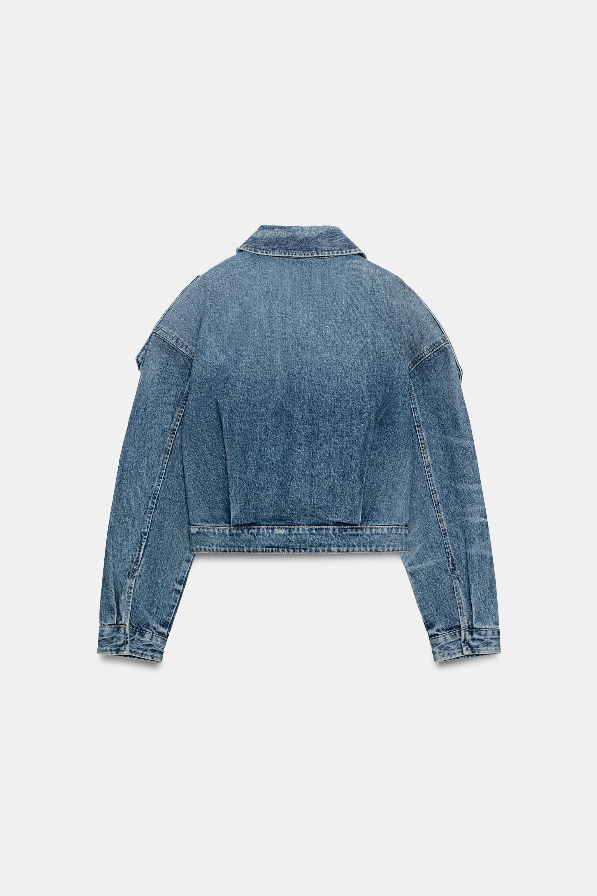 VESTE EN JEAN AVEC PATTES